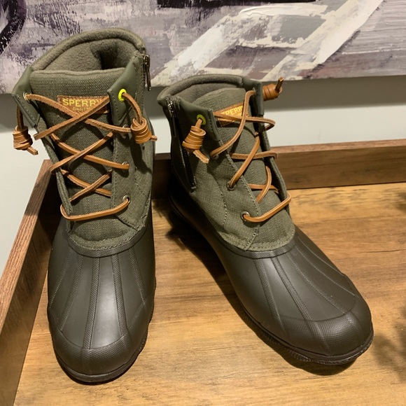SPERRY TOP-SIDER SALTWATER DUCK BOOTS - Picture 5 of 9